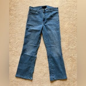J Brand Selena Crop Bootcut Jeans